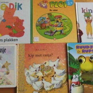 Voordeel pakket kinderboeken 4: 6 boeken voor € 5,00
