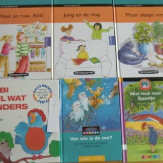 Voordeel pakket kinderboeken 7: 6 AVI E3 boeken voor € 5,00