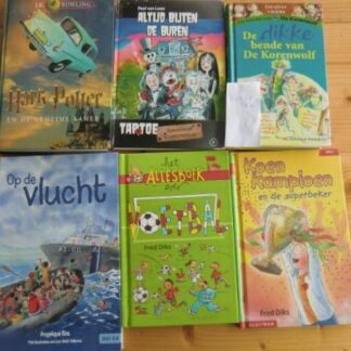 Voordeel pakket kinderboeken 9: 6 AVI E5-E6 boeken voor € 5,00