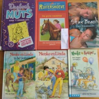 Voordeel pakket kinderboeken 10: 6 AVI E5-E6 boeken voor € 5,00