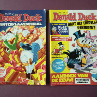 Donald Duck Sinterklaasspecial speciale editie 2012 + Donald Duck: Gaat het eindelijk gebeuren? speciale uitgave 2014