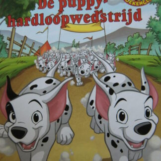 De puppy-hardloopwedstrijd (Disney Boekenclub)