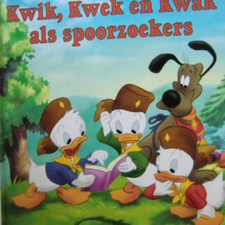 Kwik, Kwek en Kwak als spoorzoekers (Disney Boekenclub)