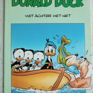 Donald Duck vist achter het net (Stripboek)